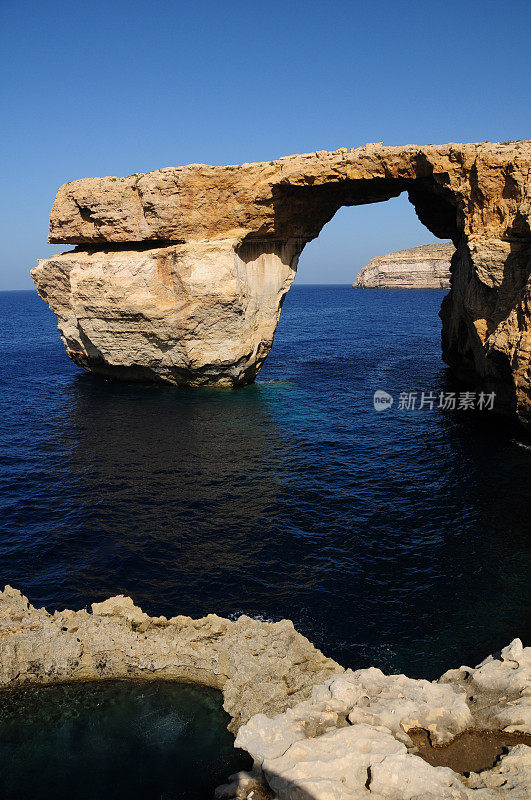 Dwejra Gozo,马耳他群岛。